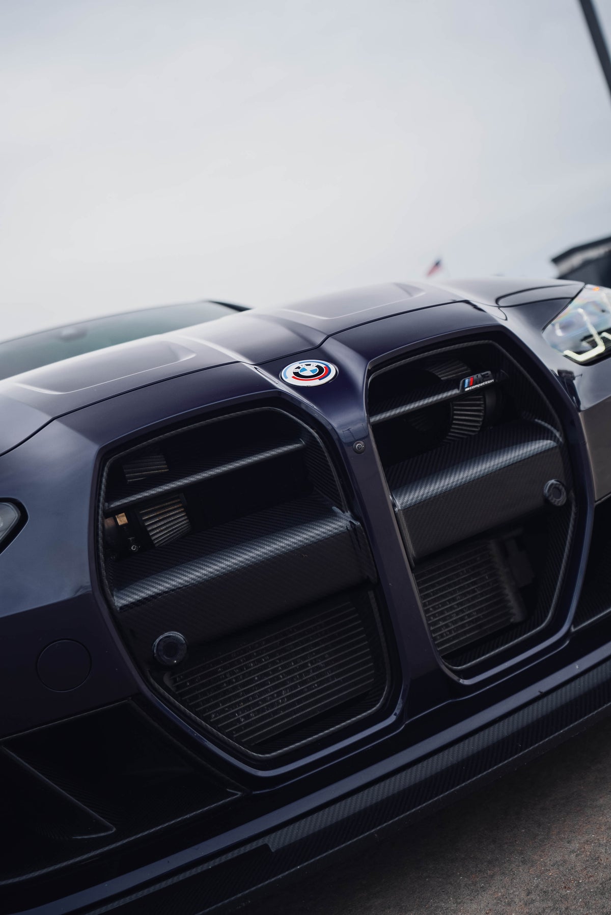 V Style Dry Carbon Fiber Front Grille - G80 M3 / G82 M4