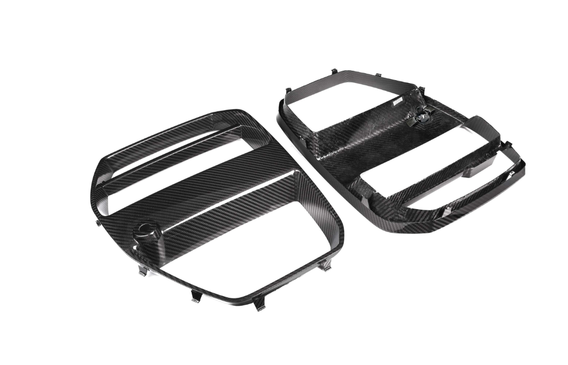 V Style Dry Carbon Fiber Front Grille - G80 M3 / G82 M4