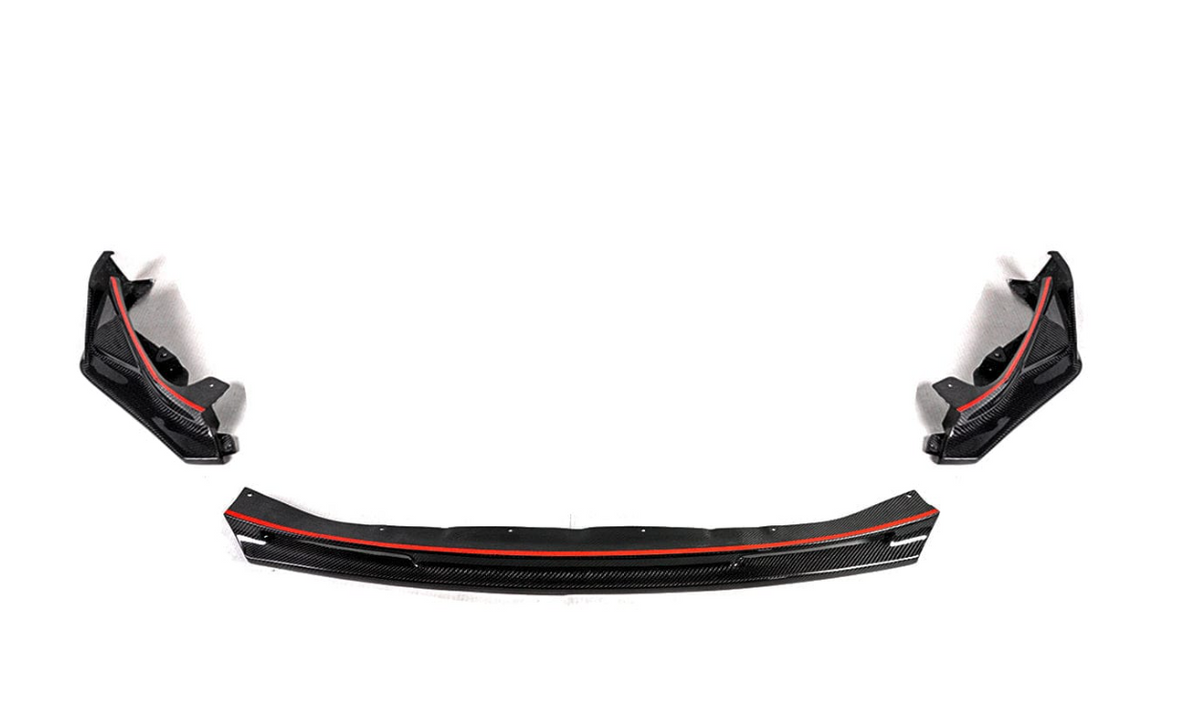 V Style 3-Piece Carbon Fiber Front Lip - G80 M3 / G82 M4