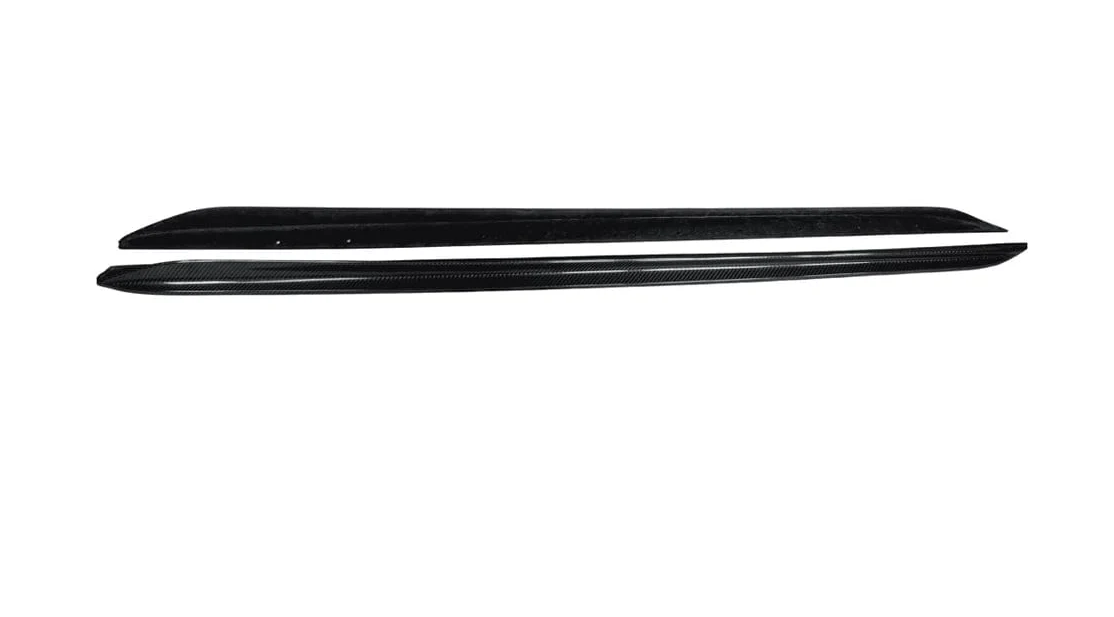 M Performance Style Fiber Side Skirt Extensions - G20 3 Series