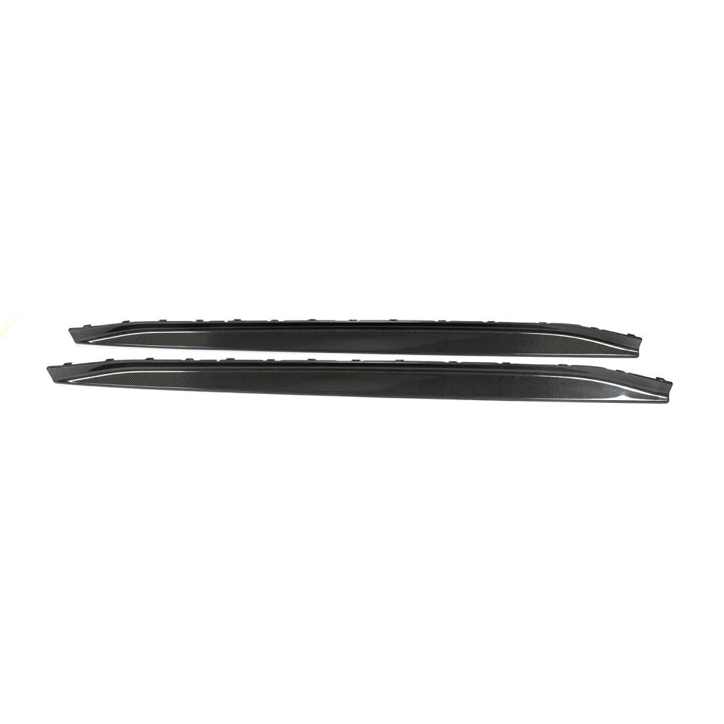 3D Style Dry Carbon Fiber Side Skirt Extensions - G80 M3 / G82 M4