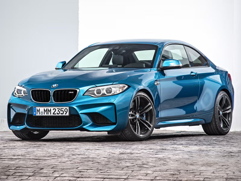 Upgrade your 2016–2021 BMW F87 M2 with premium carbon fiber parts and performance accessories from Bimmer Source. Shop front lips, rear spoilers, rear diffusers, kidney grilles, and other high-quality F87 M2 aftermarket upgrades.