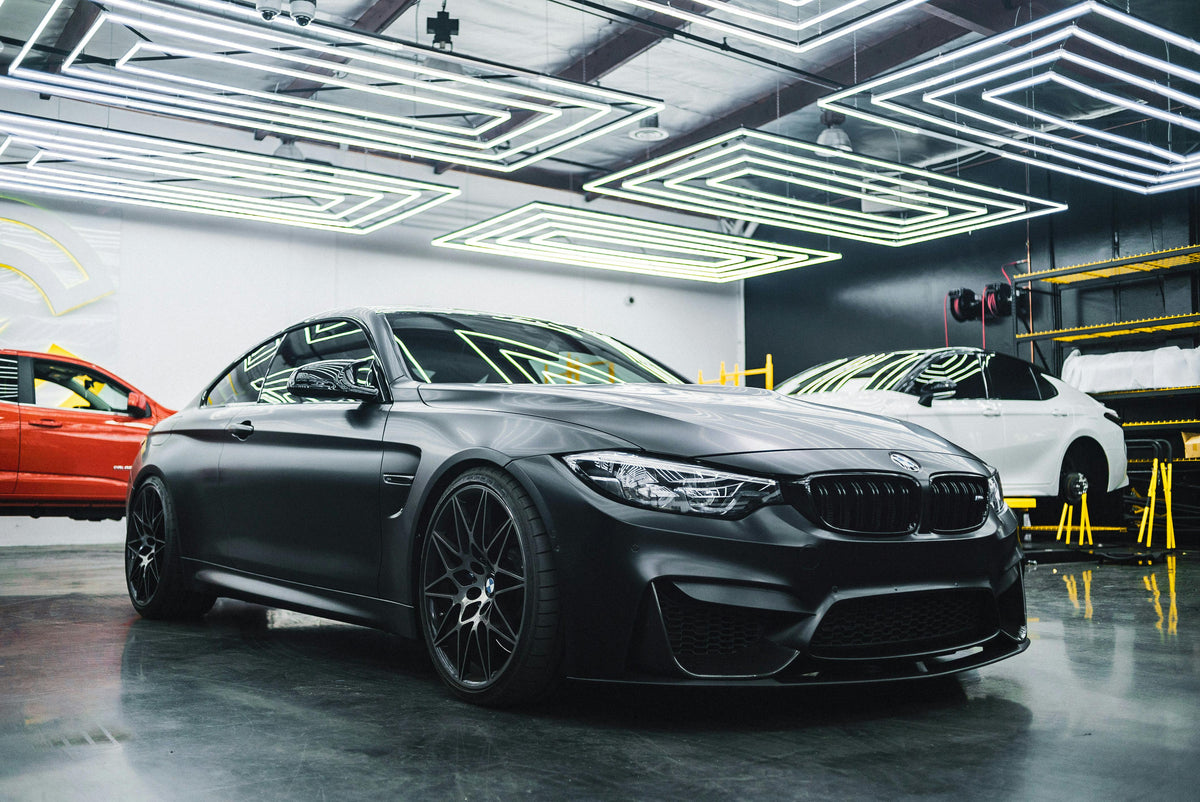 Upgrade your BMW F82 M4 with premium carbon fiber parts and performance accessories from Bimmer Source. Shop front lips, rear diffusers, spoilers, side skirts, mirror caps, grilles, hoods, trunks, and other high-quality F82 M4 aftermarket upgrades.