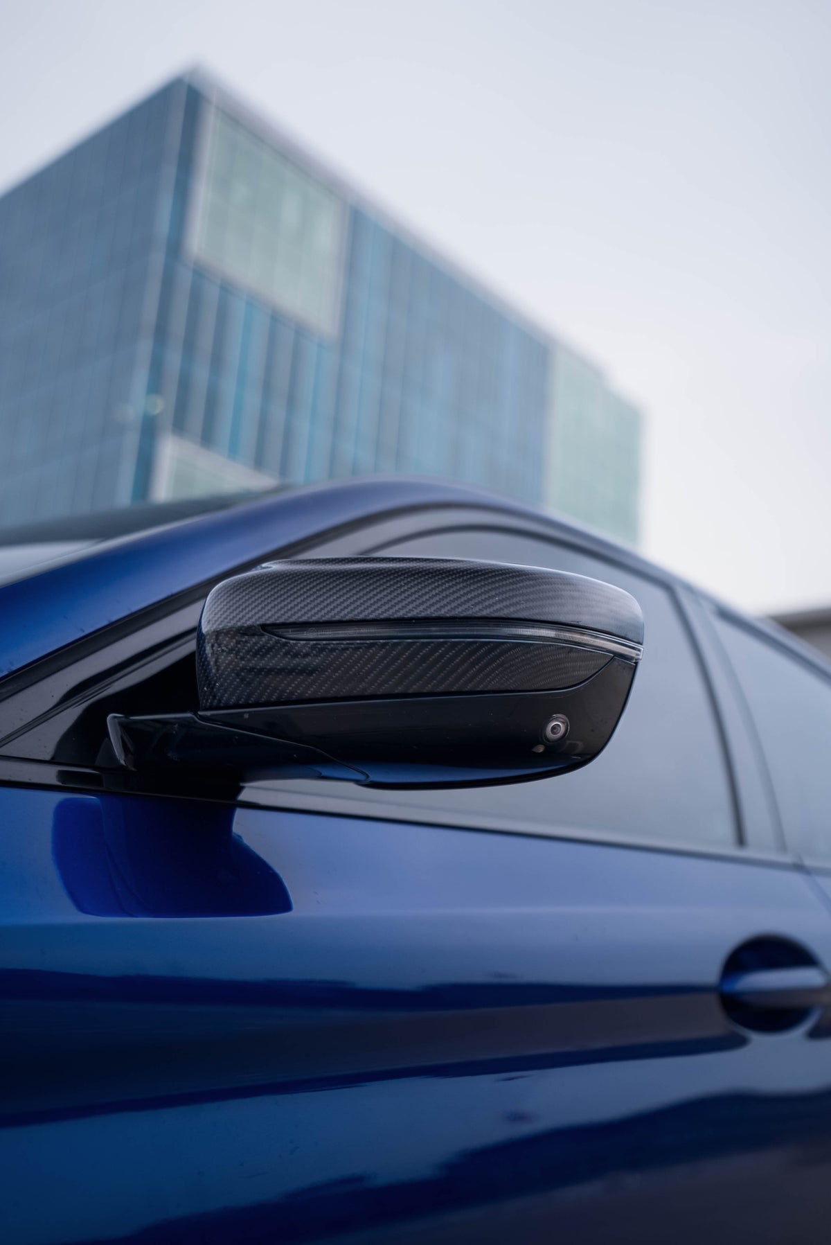 Carbon Fiber Mirror Caps - F90 M5