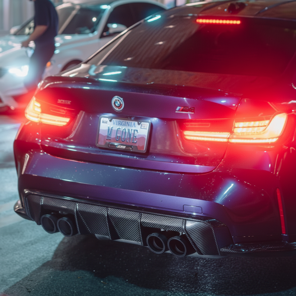 MP Style Dry Carbon Fiber Rear Diffuser - G80 M3 / G82 M4