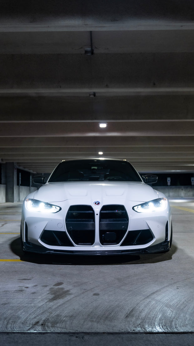 V Style Dry Carbon Fiber Front Grille - G80 M3 / G82 M4