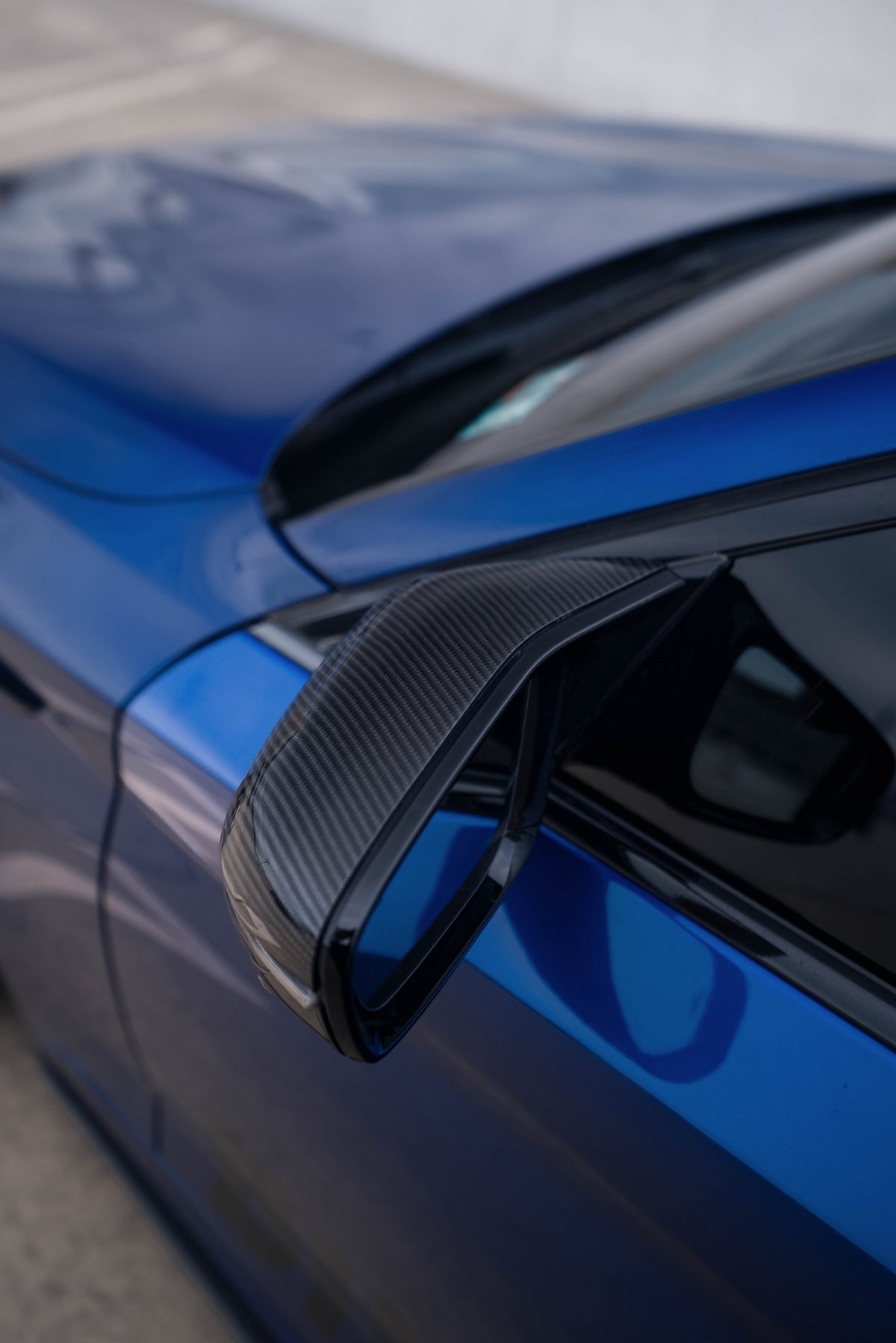 Carbon Fiber Mirror Caps - F90 M5