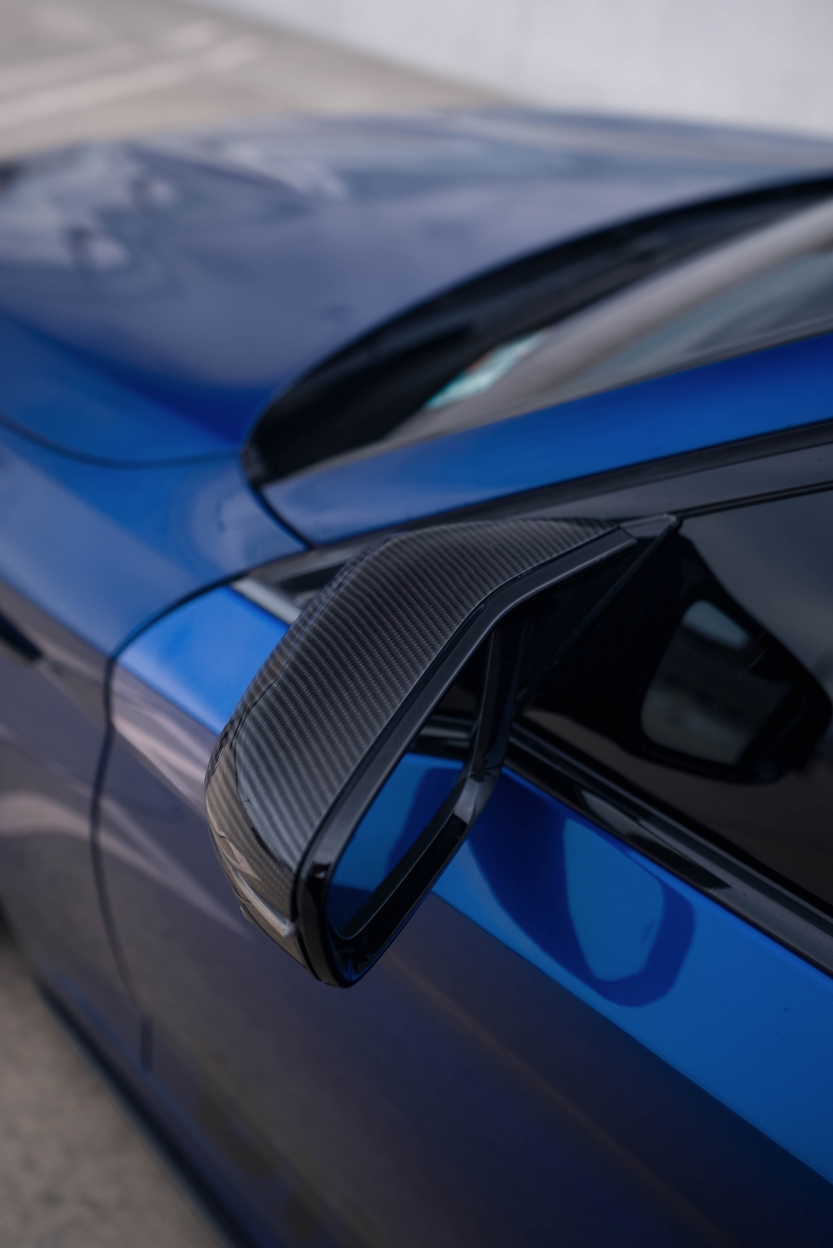 Carbon Fiber Mirror Caps - F90 M5