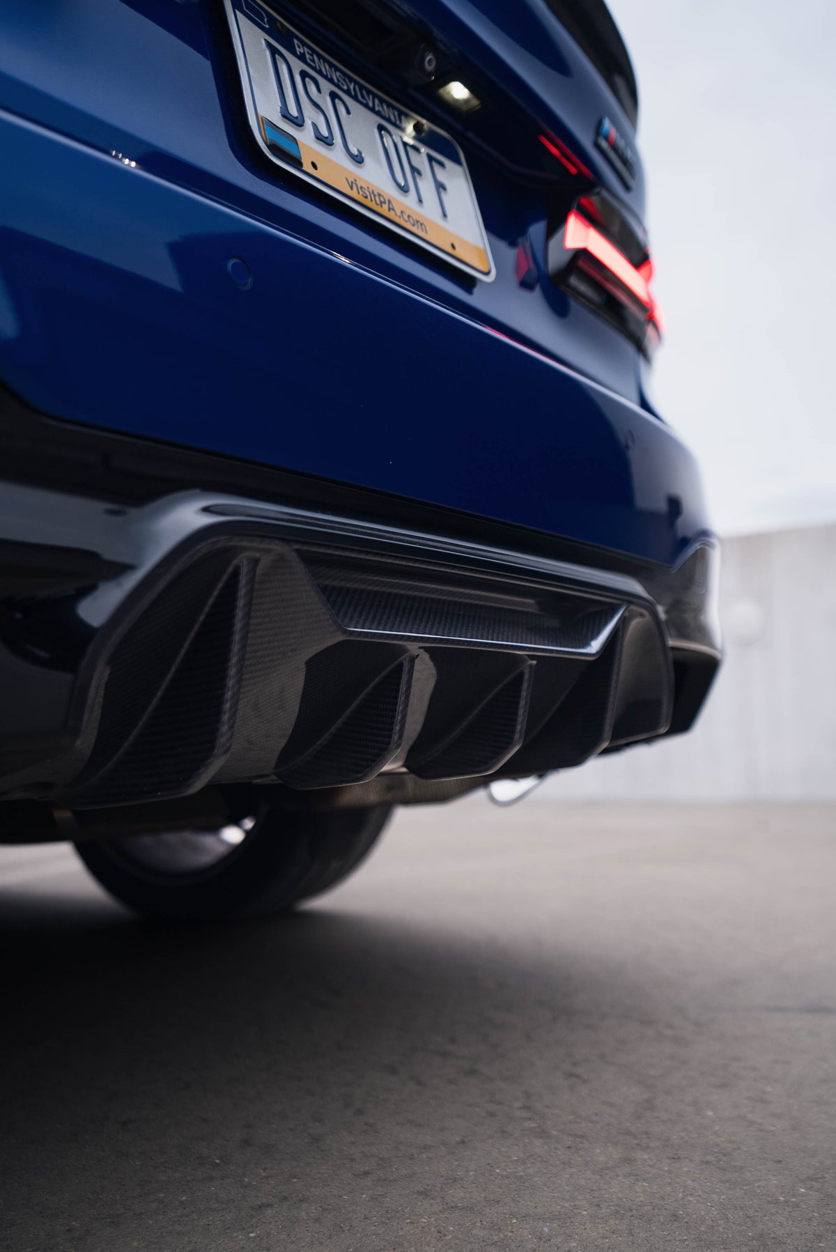 BMW MP Style Carbon Fiber Diffuser - F90 M5 (2018 - 2020 PRE LCI)