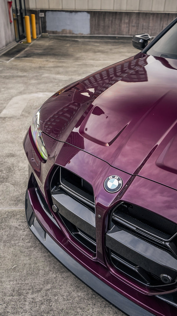CSL Style Carbon Fiber Front Grille - G80 M3 / G82 M4