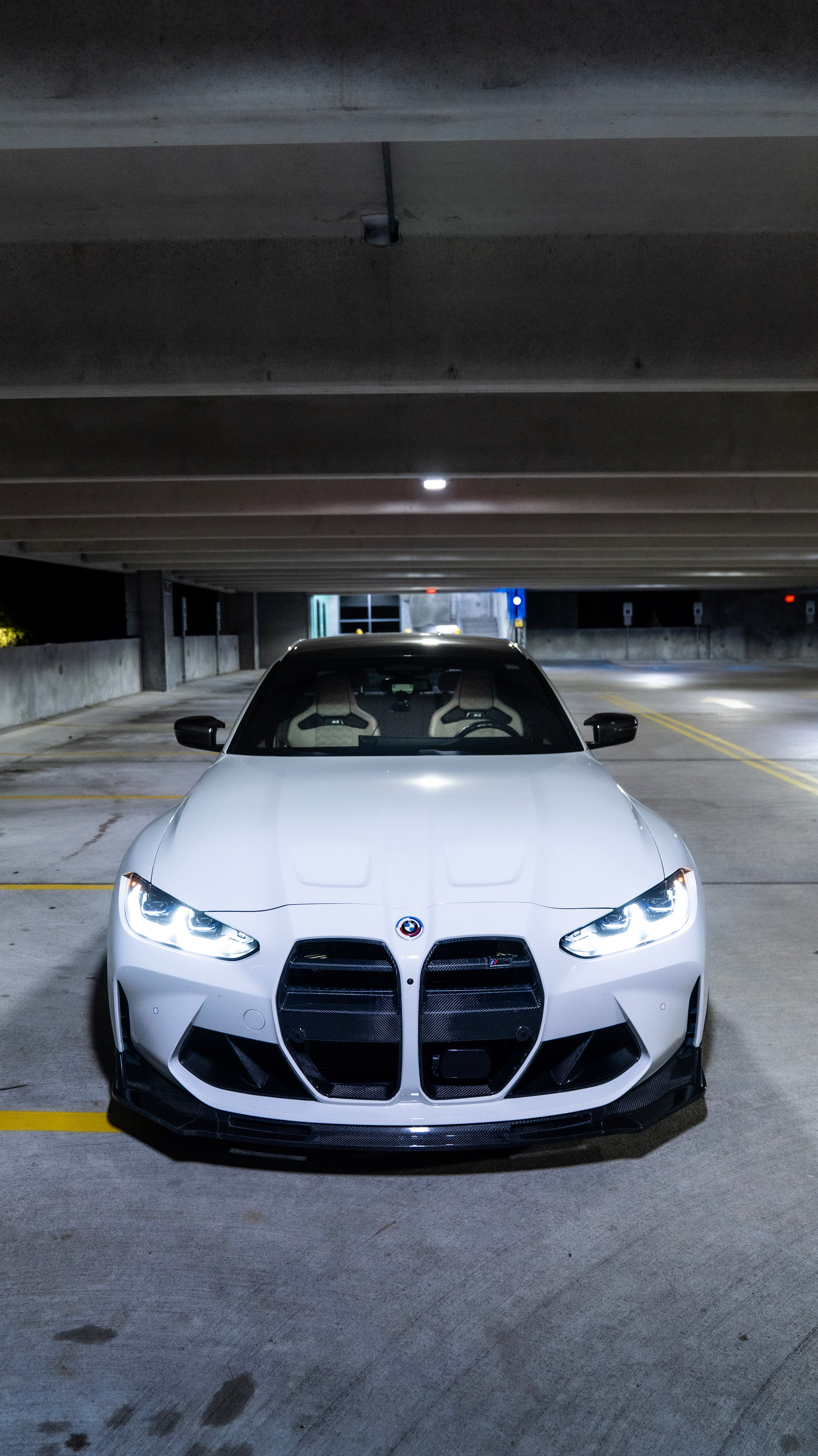 V Style 3-Piece Carbon Fiber Front Lip - G80 M3 / G82 M4