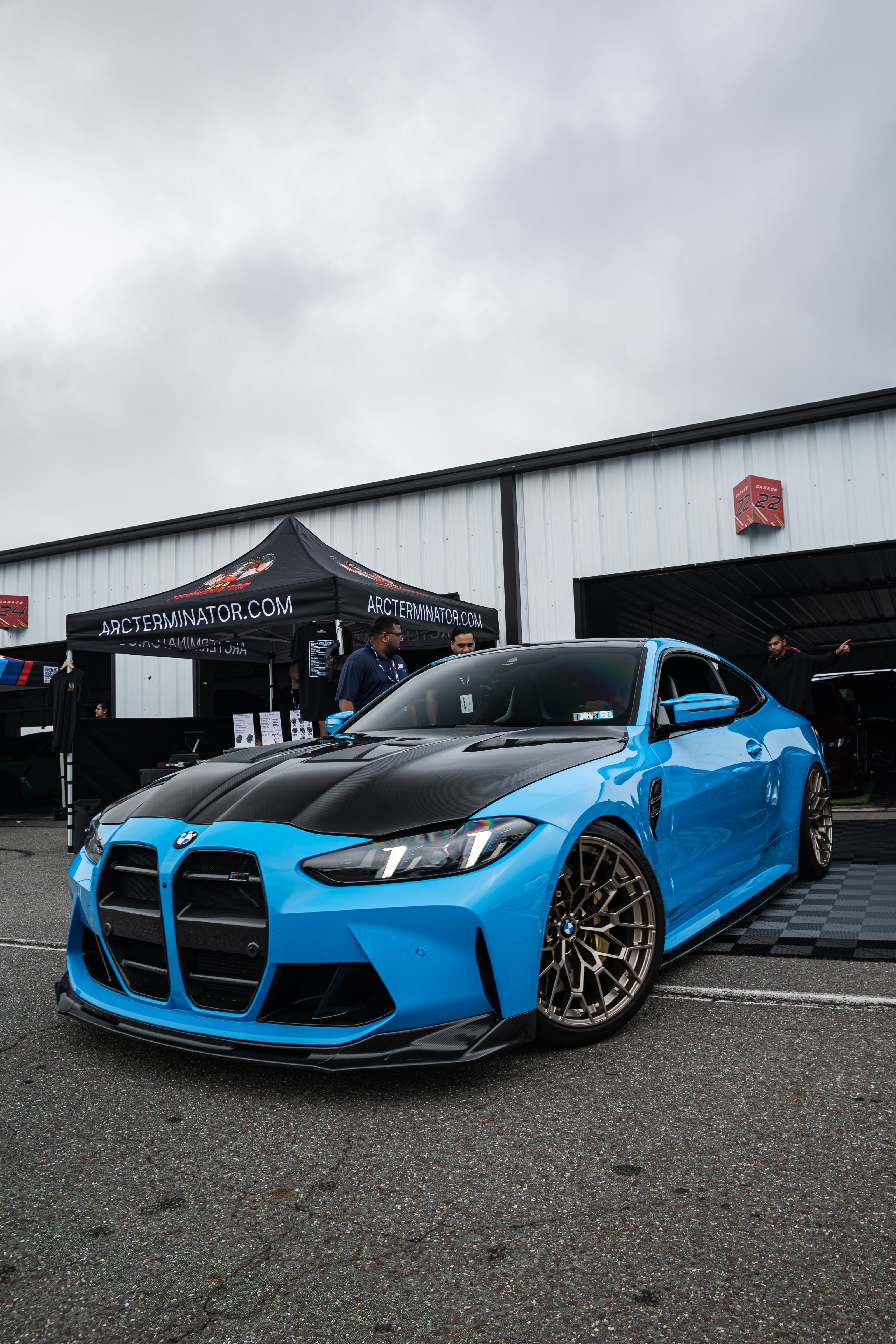G8x Alpha N Style Dry Carbon Hood