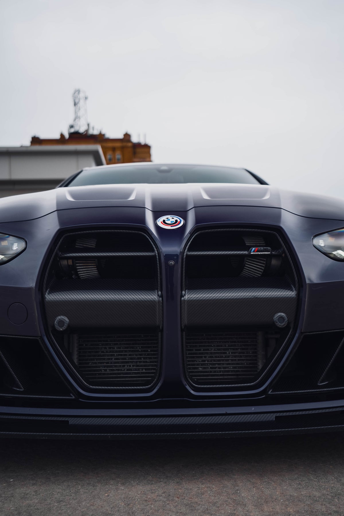 V Style Dry Carbon Fiber Front Grille - G80 M3 / G82 M4
