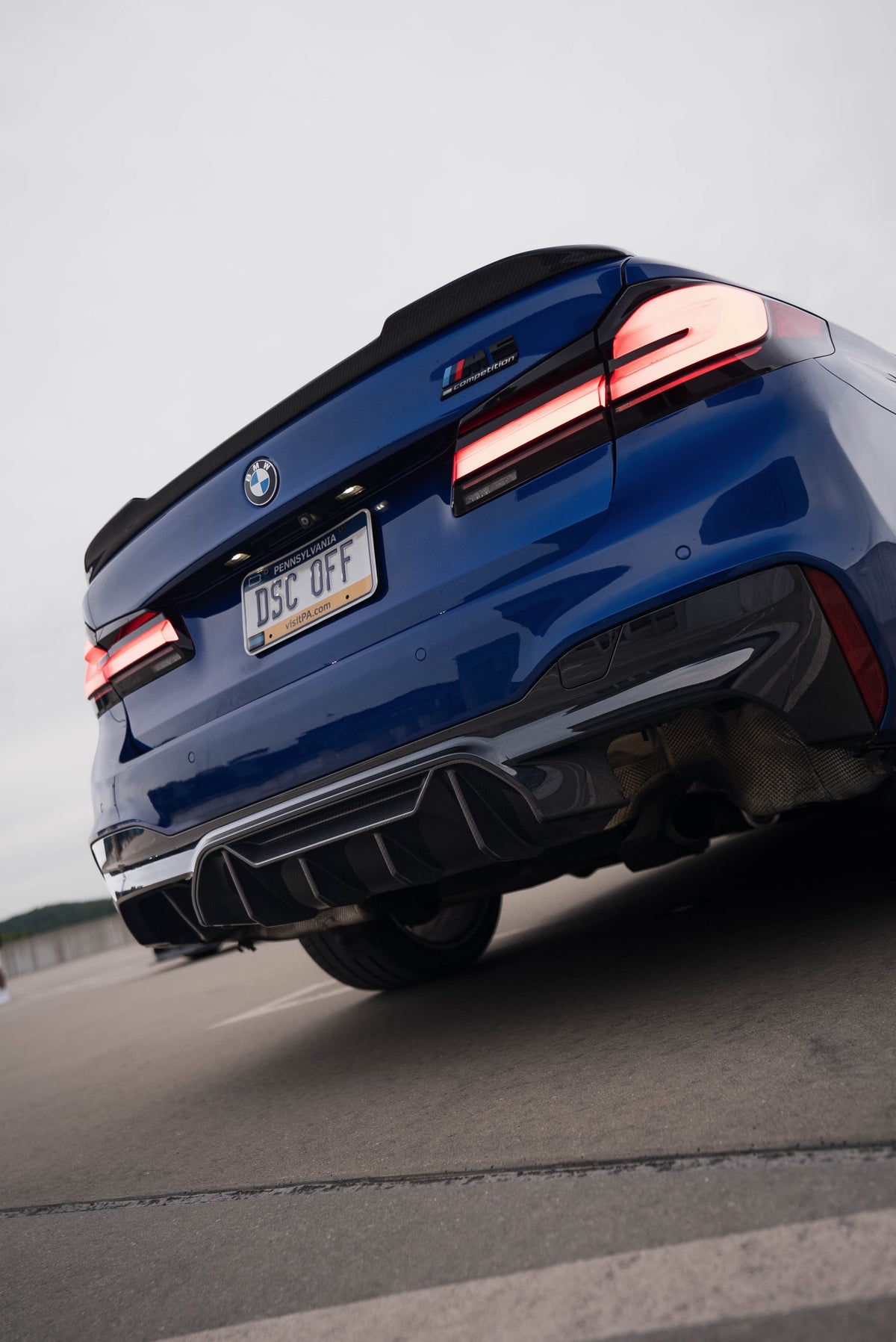 BMW MP Style Carbon Fiber Diffuser - F90 M5 (2018 - 2020 PRE LCI)
