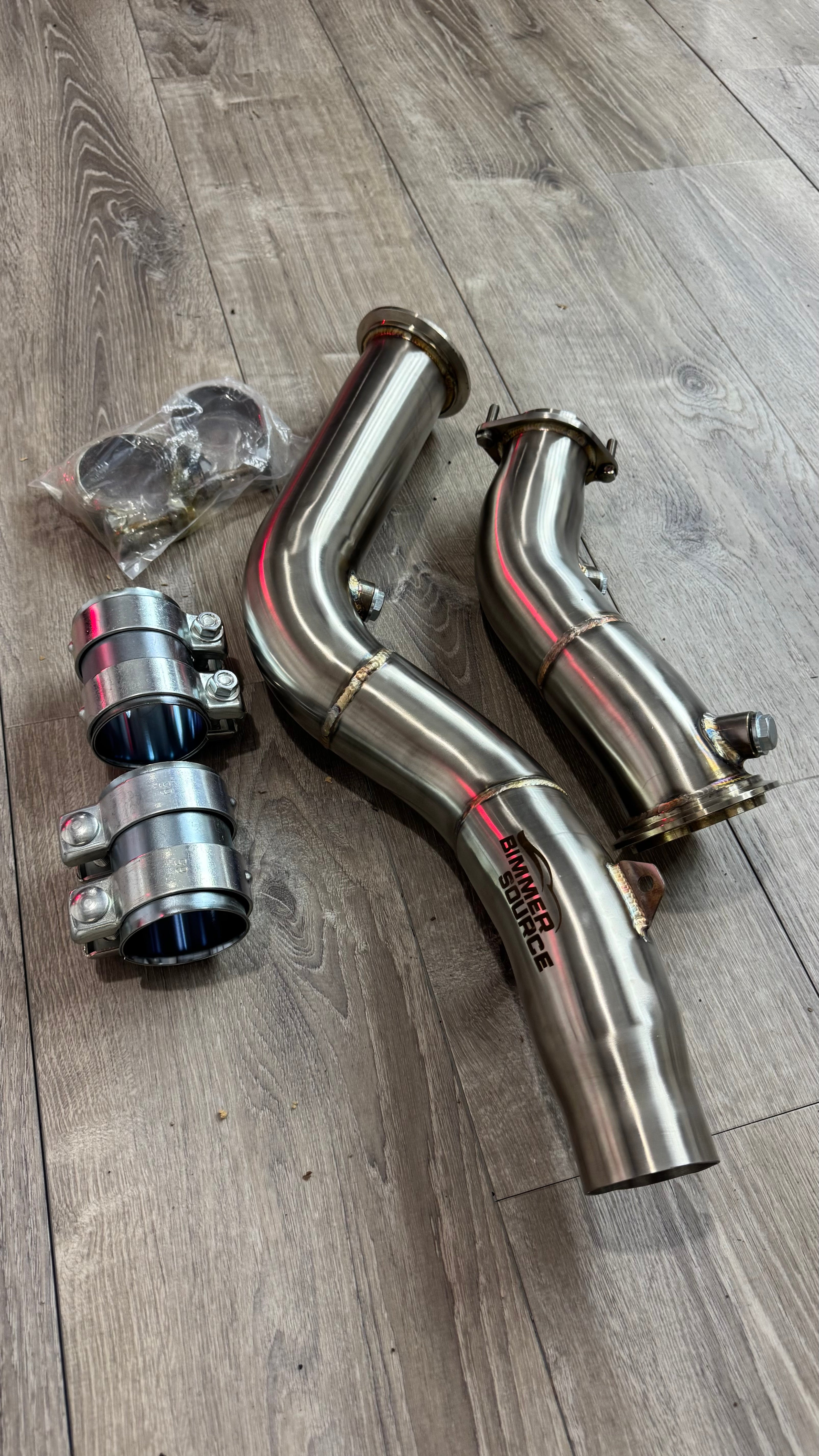S55 Catless 3 Inch Downpipes - F80 M3 / F82 F83 M4 / F87 M2