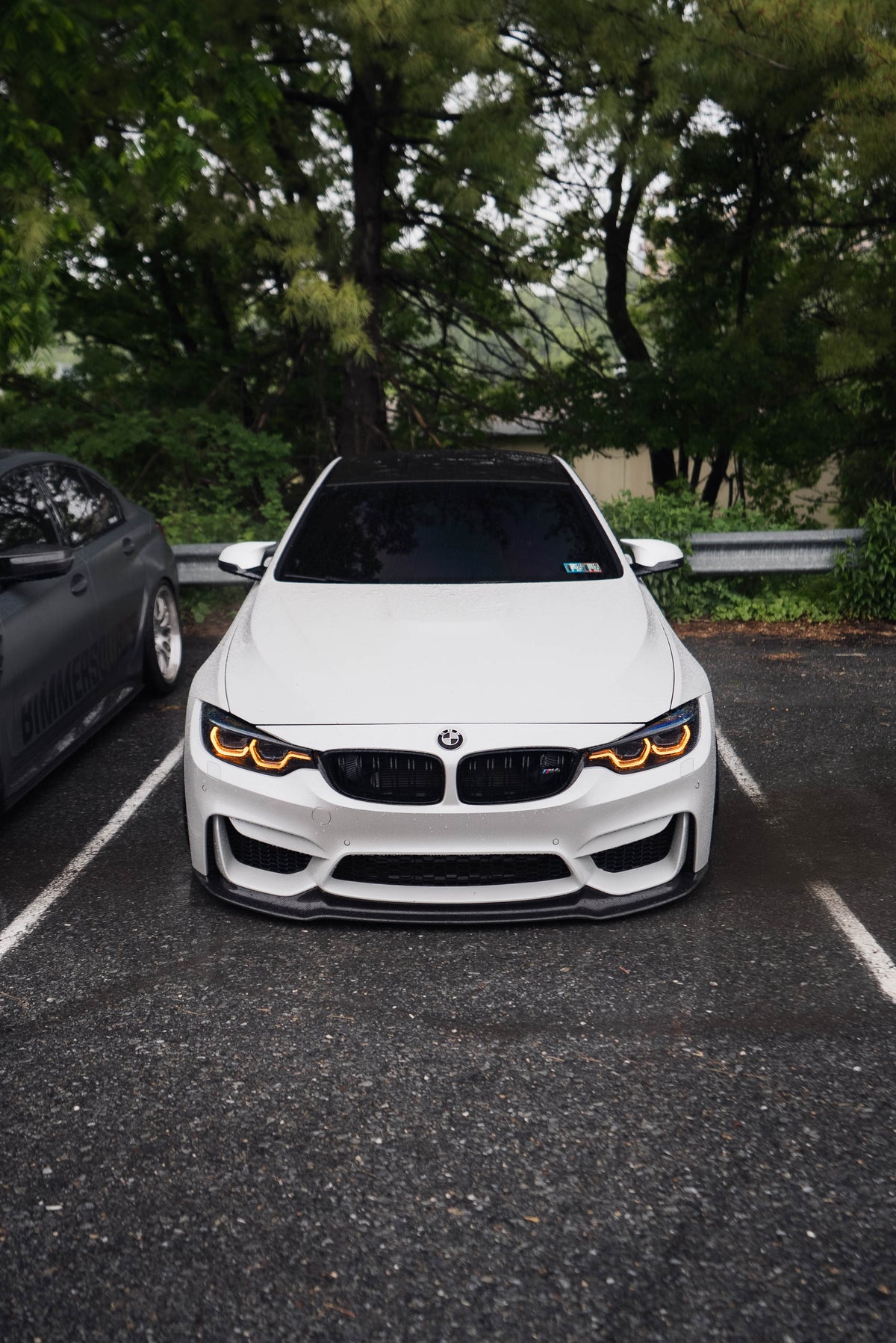 IKON Style LCI2 LED Color Switching Headlights V3- F80 M3 / F82 M4 / F32 4 Series