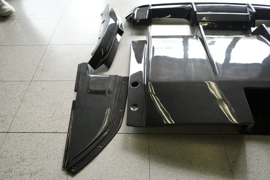 Carbon Fiber GTX Rear Diffuser (6-Piece) - G80 M3 / G82 M4