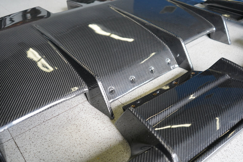 Carbon Fiber GTX Rear Diffuser (6-Piece) - G80 M3 / G82 M4