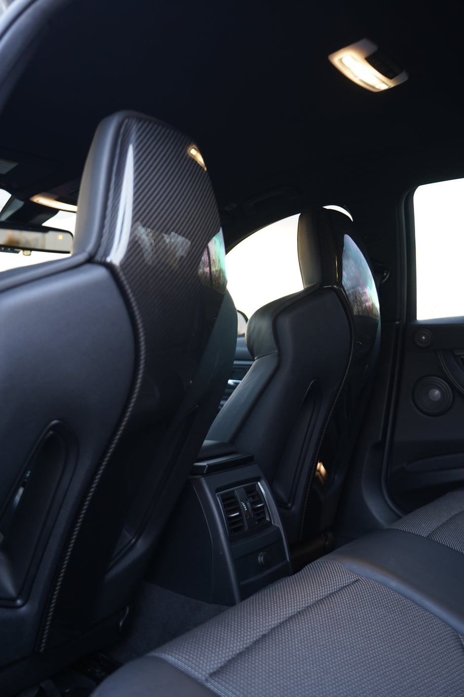Carbon Fiber Seat Back Cover (Front & Back) - F80 M3 / F82 M4
