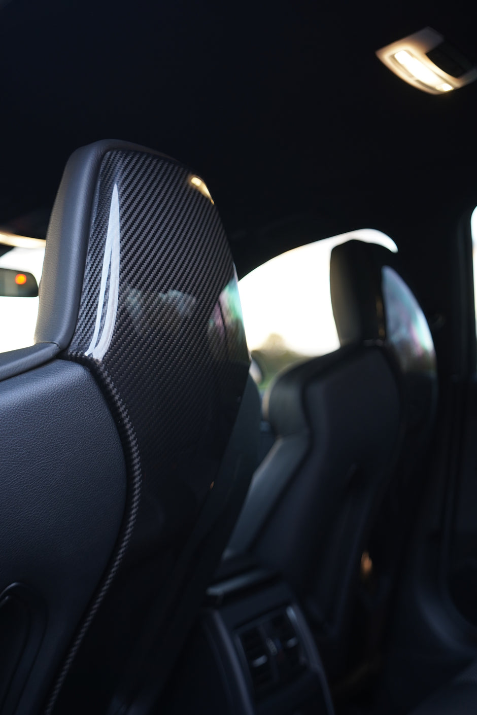 Carbon Fiber Seat Back Cover (Front & Back) - F80 M3 / F82 M4