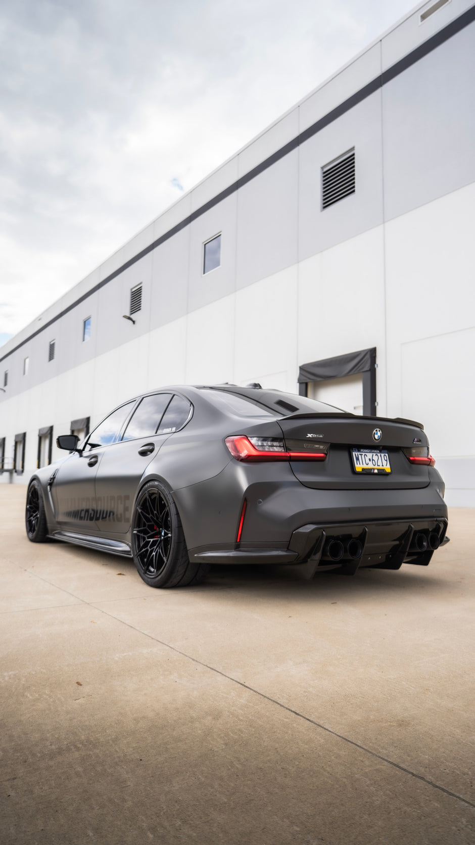 Carbon Fiber GTX Rear Diffuser (6-Piece) - G80 M3 / G82 M4