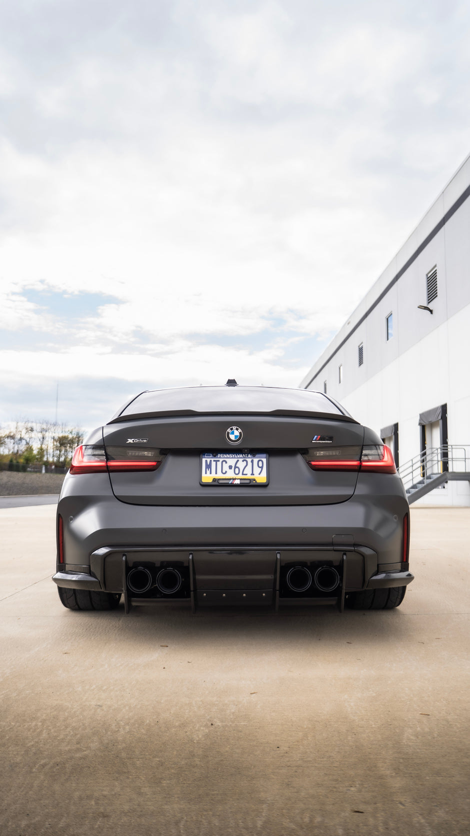 Carbon Fiber GTX Rear Diffuser (6-Piece) - G80 M3 / G82 M4