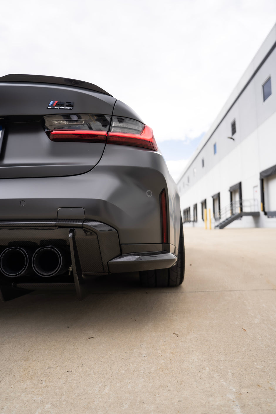 Carbon Fiber Rear Bumper Splitters - G80 M3 / G82 M4
