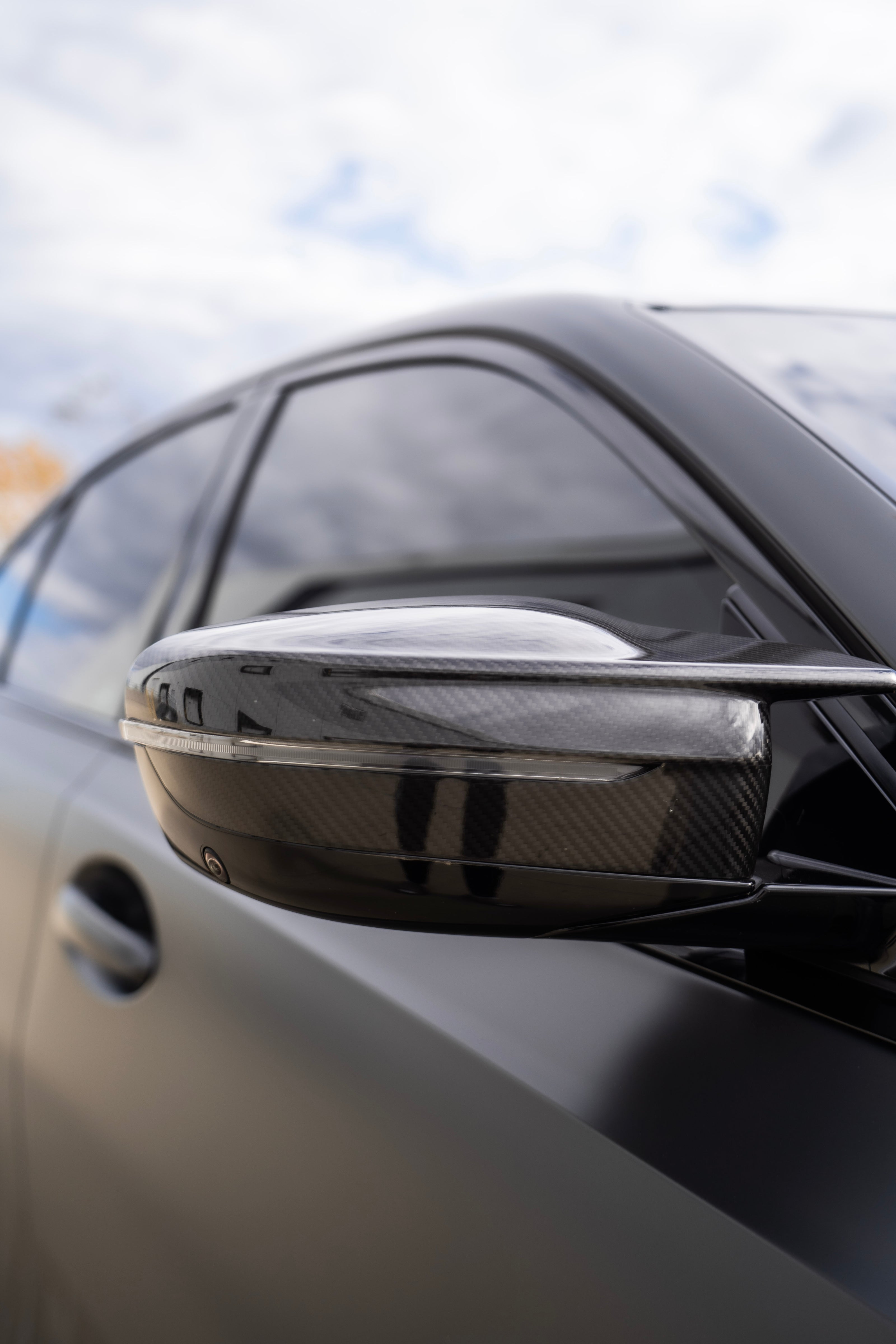 OEM Style Carbon Fiber Mirror Cap Replacements - G80 M3 / G82 M4 / G87 M2
