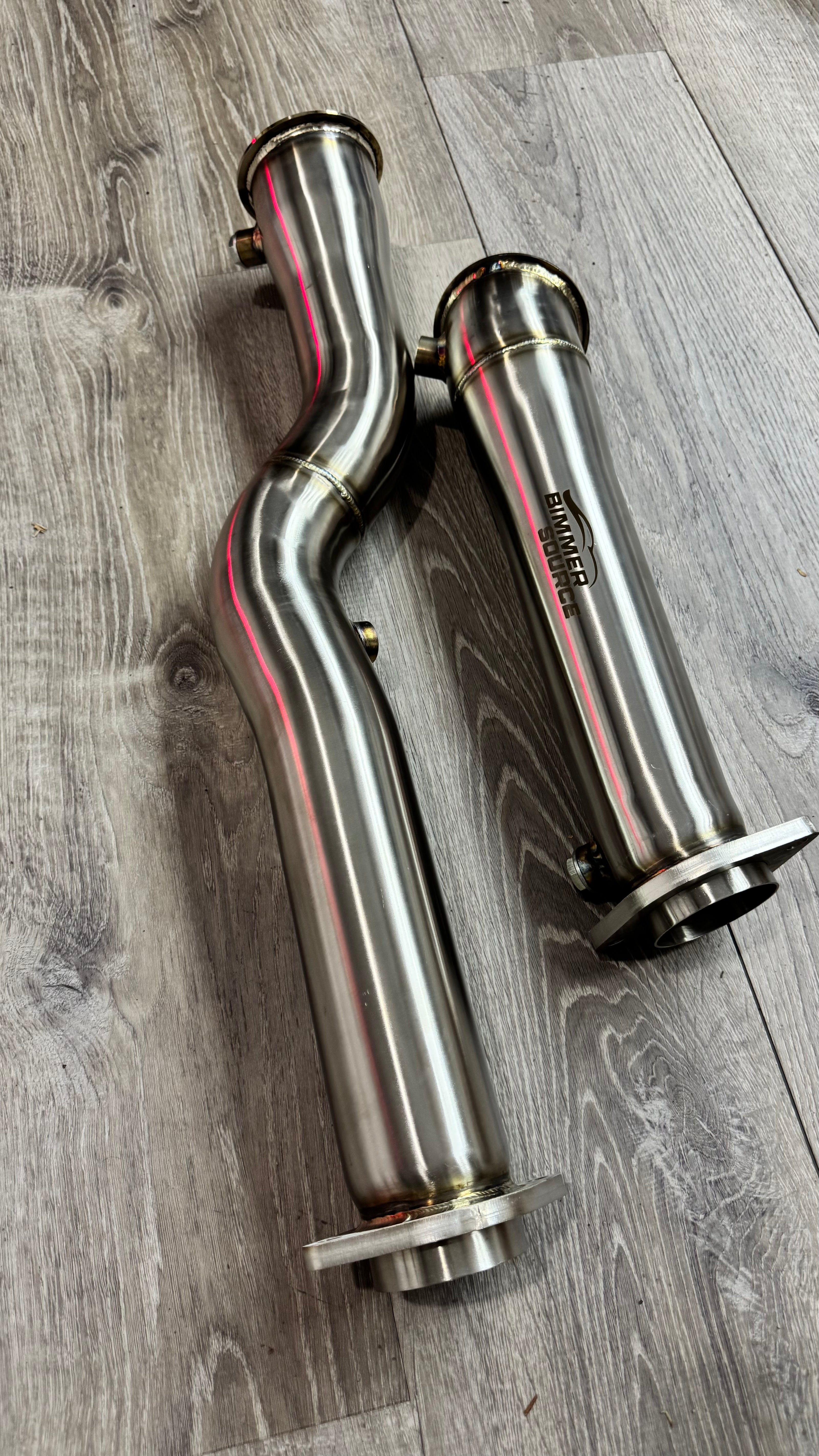 S58 Catless 3 Inch Downpipes - G80 M3 / G82 G83 M4 / G87 M2