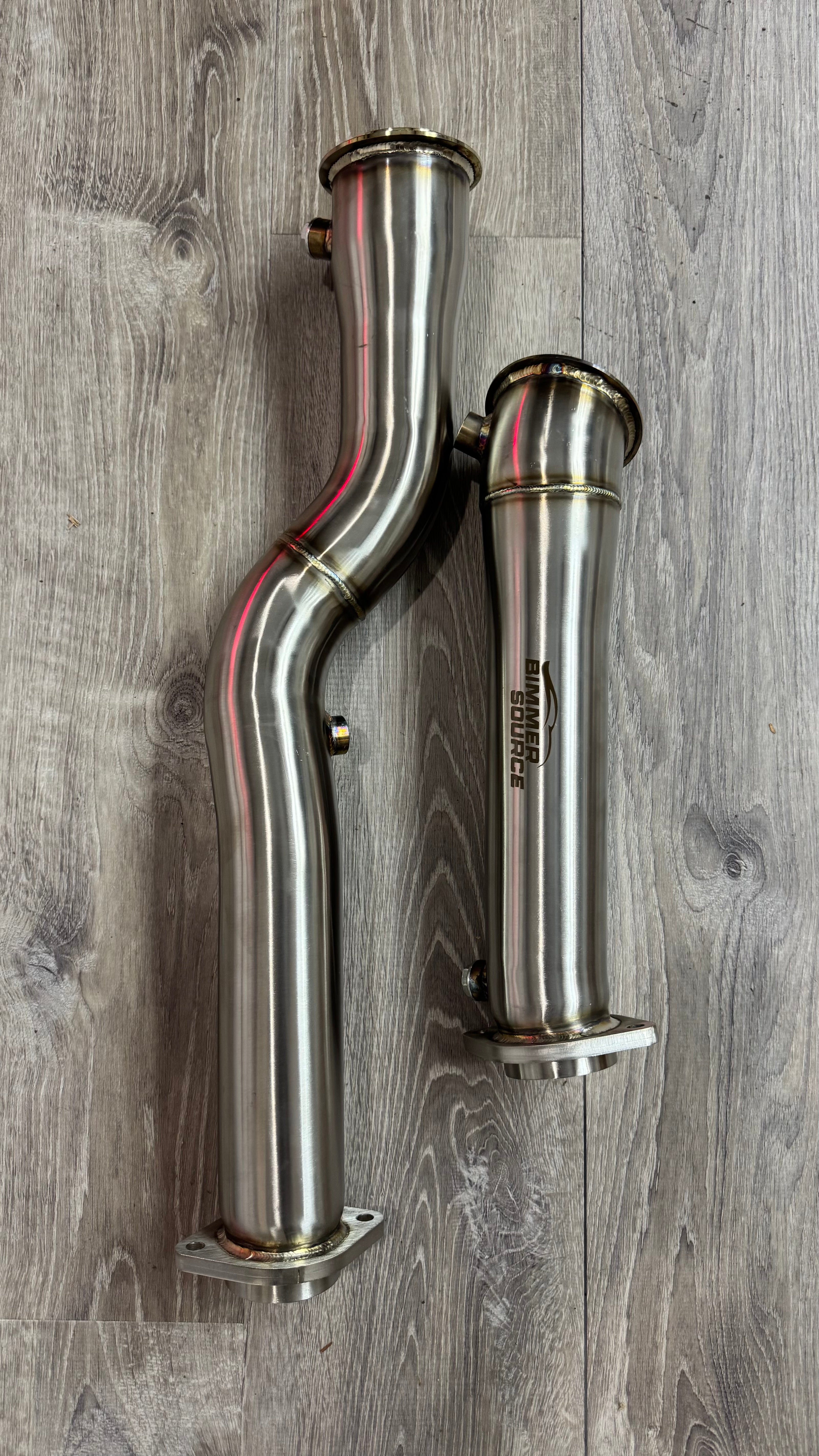 S58 Catless 3 Inch Downpipes - G80 M3 / G82 G83 M4 / G87 M2