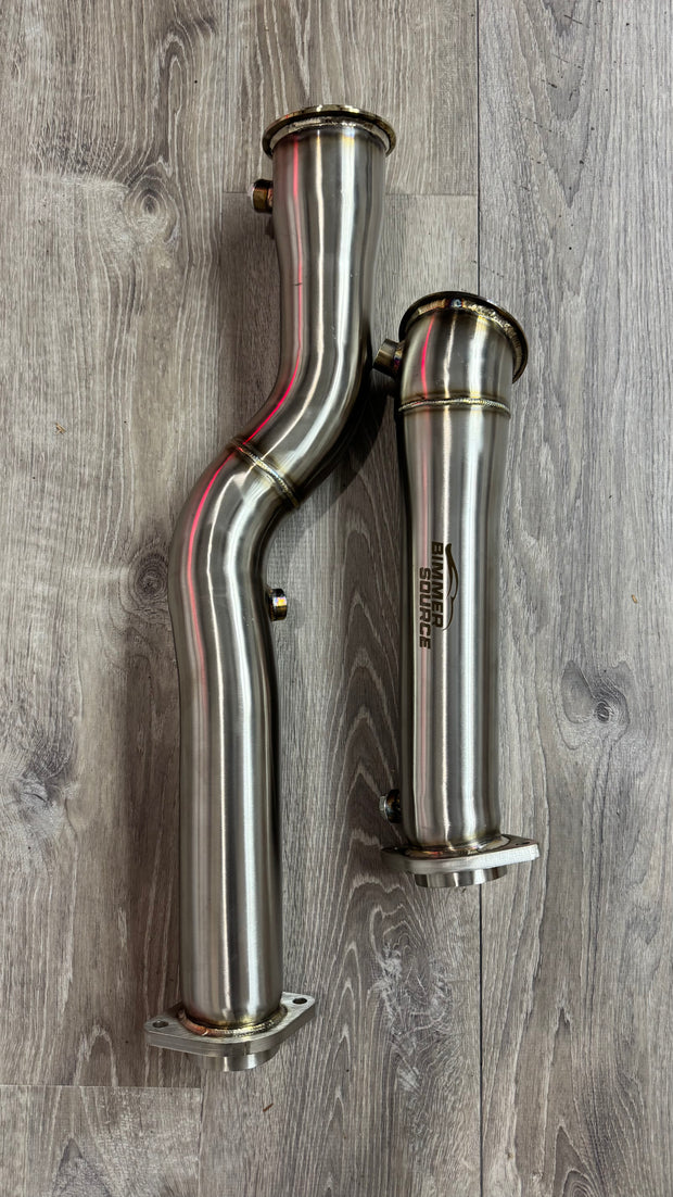 S58 Catless 3 Inch Downpipes - G80 M3 / G82 G83 M4 / G87 M2