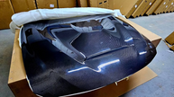 Carbon fiber BMW F32 hood with GTS Styling