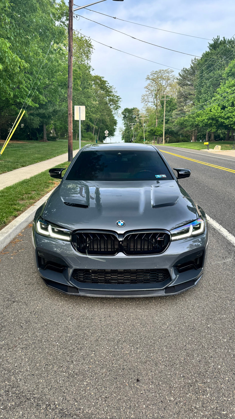 BMW V2 CS Style Hood - F90 M5 / G30 5 Series