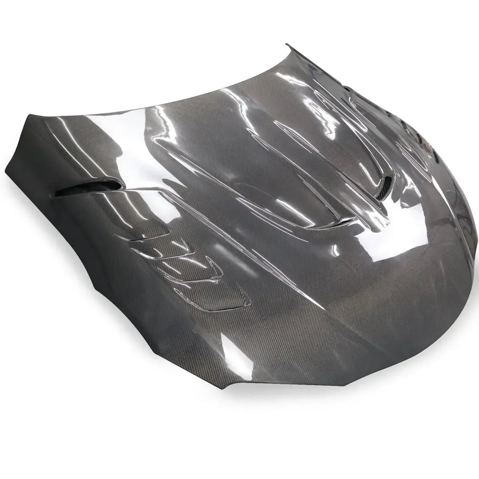 LW Style Carbon Fiber Hood - Toyota Supra MKV