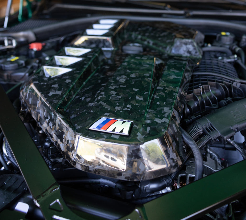 G80 CARBON FIBER ENGINE COVER - ARM Motorsports