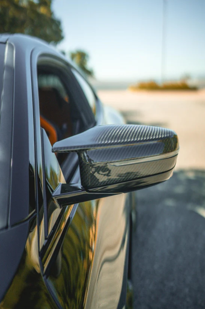 OEM Style Carbon Fiber Mirror Cap Replacements - G80 M3 / G82 M4 / G87 M2