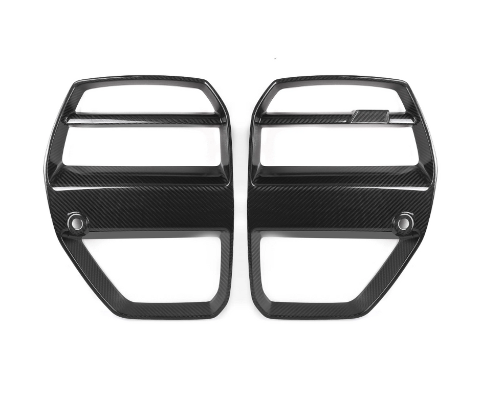V Style Dry Carbon Fiber Front Grille - G80 M3 / G82 M4