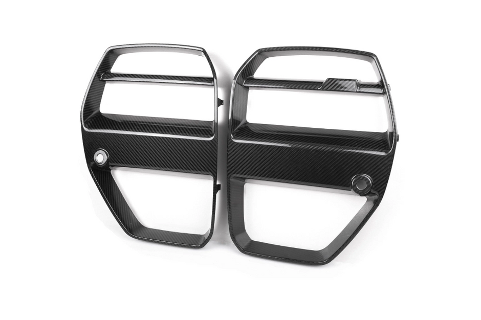 V Style Dry Carbon Fiber Front Grille - G80 M3 / G82 M4