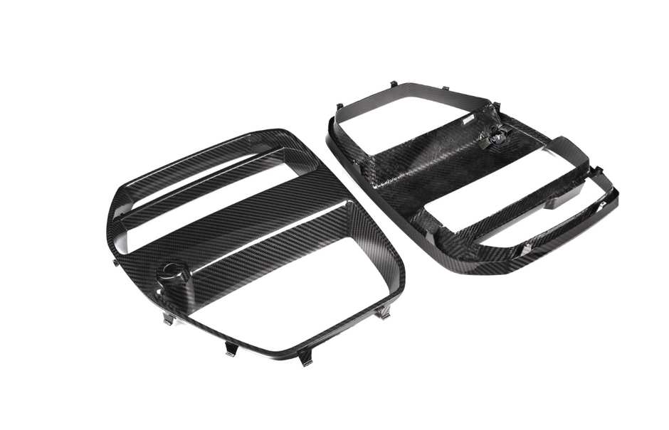 V Style Dry Carbon Fiber Front Grille - G80 M3 / G82 M4