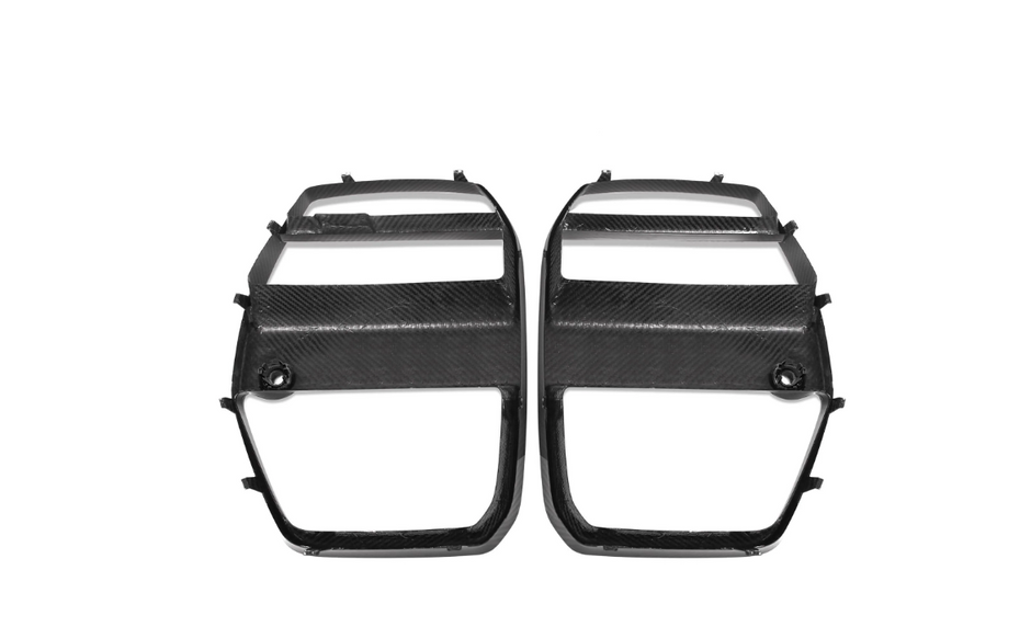 V Style Dry Carbon Fiber Front Grille - G80 M3 / G82 M4