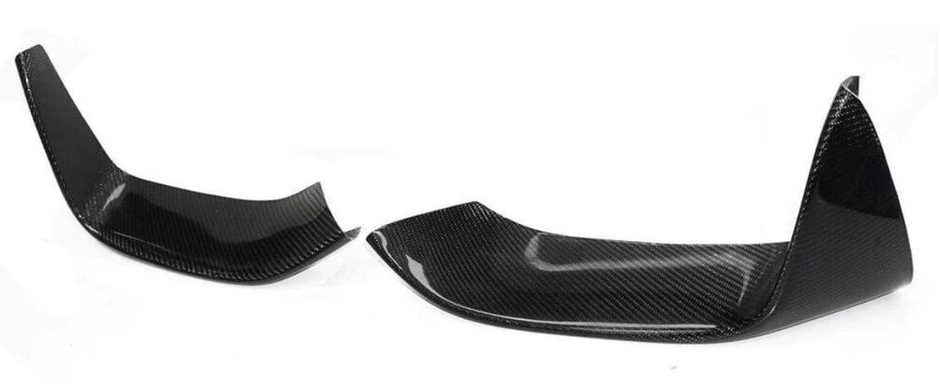 OEM M Performance Style Carbon Fiber Front Bumper Splitters - BMW F80 M3 / F82 M4