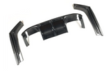 V Style 3-Piece Dry Carbon Fiber Rear Diffuser - F80 M3 / F82 M4