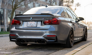 3D Style Carbon Fiber Rear Diffuser - F80 M3 / F82 F83 M4