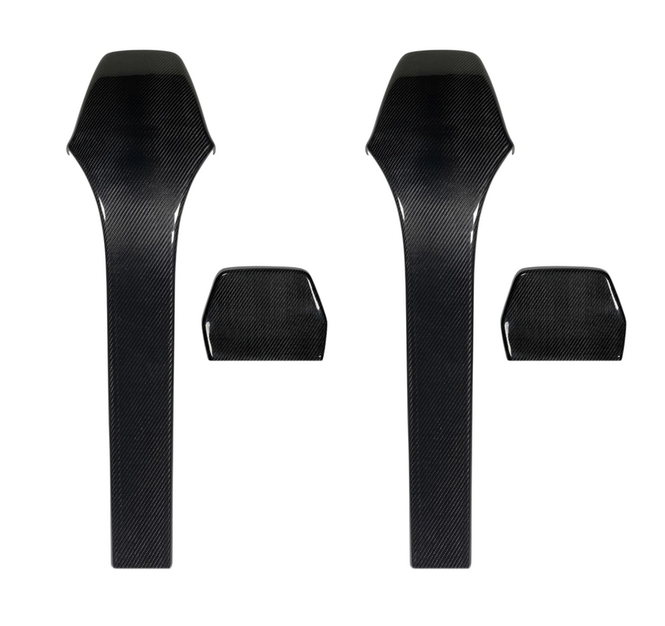 Carbon Fiber Seat Back Cover (Front & Back) - F80 M3 / F82 M4