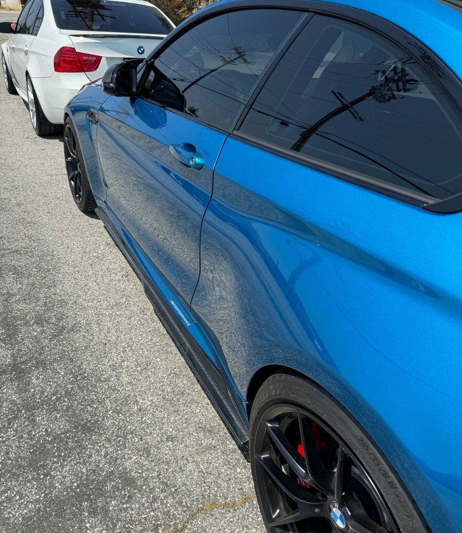 PSM Style Carbon Fiber Side Skirts - F87 M2 / F87 M2C