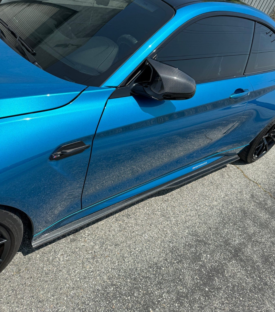 PSM Style Carbon Fiber Side Skirts - F87 M2 / F87 M2C