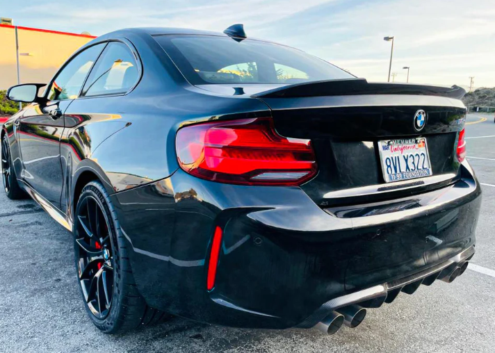 CS Style Carbon Fiber Trunk Spoiler - BMW F87 M2 / F22 2 Series