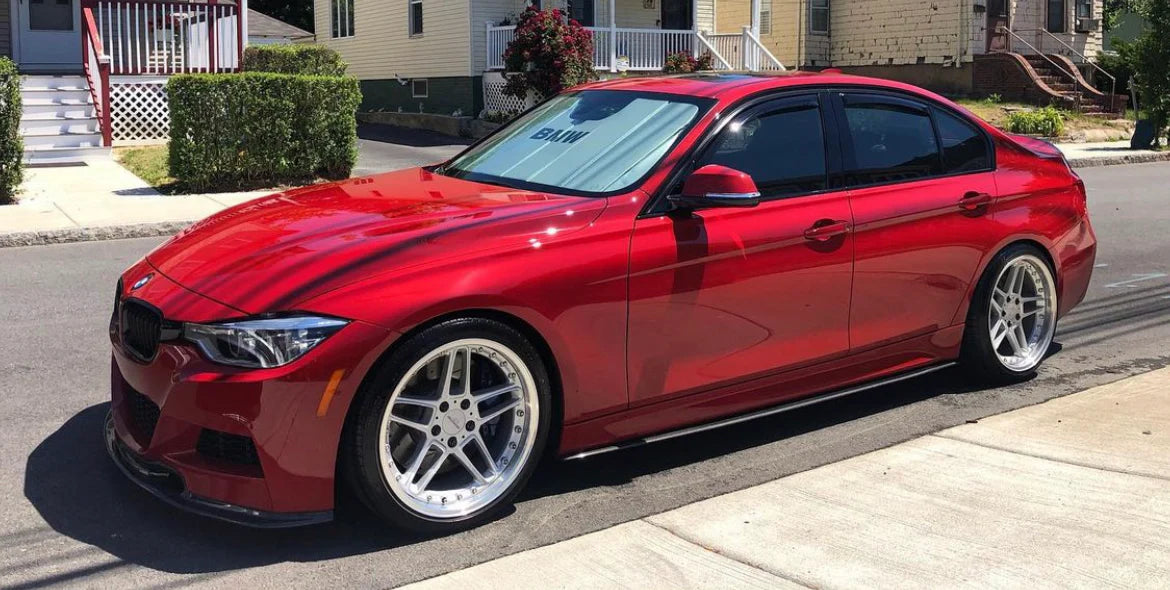 MP Style Carbon Side Skirt Extensions - BMW F30