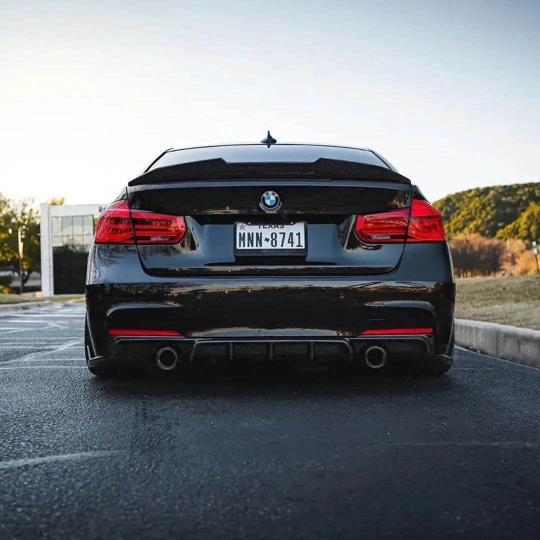 MP Style Carbon Fiber Rear Diffuser - BMW F30
