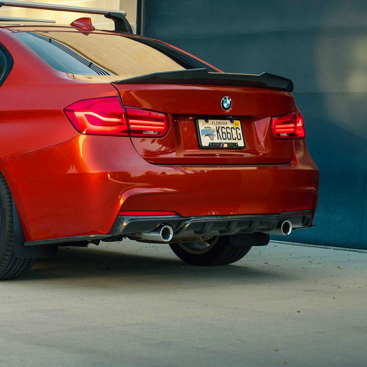 PSM Style Carbon Fiber Trunk Spoiler - BMW F80 / F30